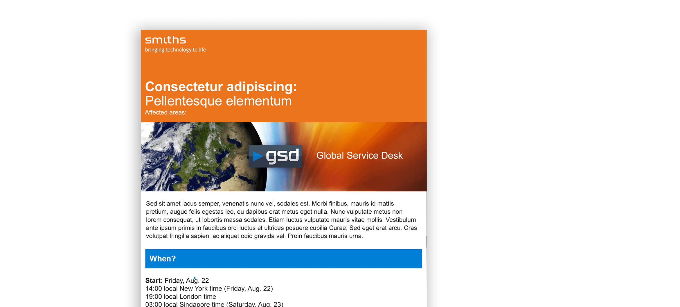 Smiths Group PLC Responsive Email 2